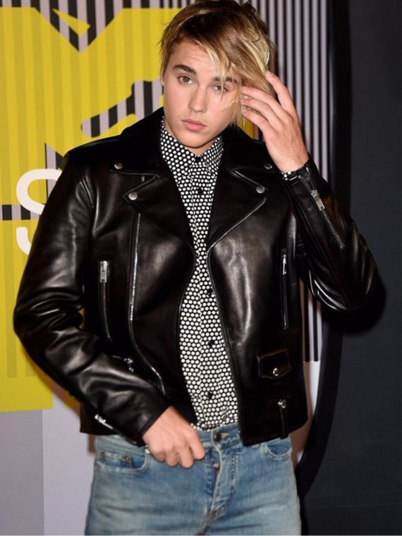 Justin Bieber Motorcycle Leather Jacket