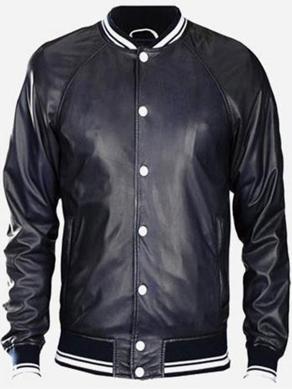 Justin Bieber Varsity Leather Jacket