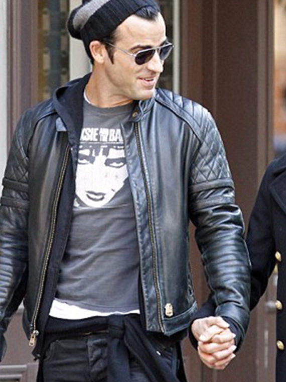 Justin Theroux Black Jacket