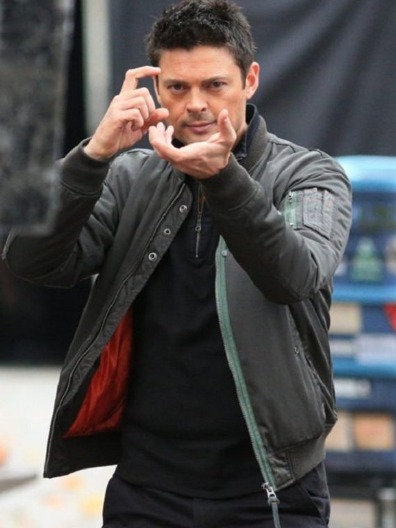 Karl Urban Almost Human Series Cotton Jacket