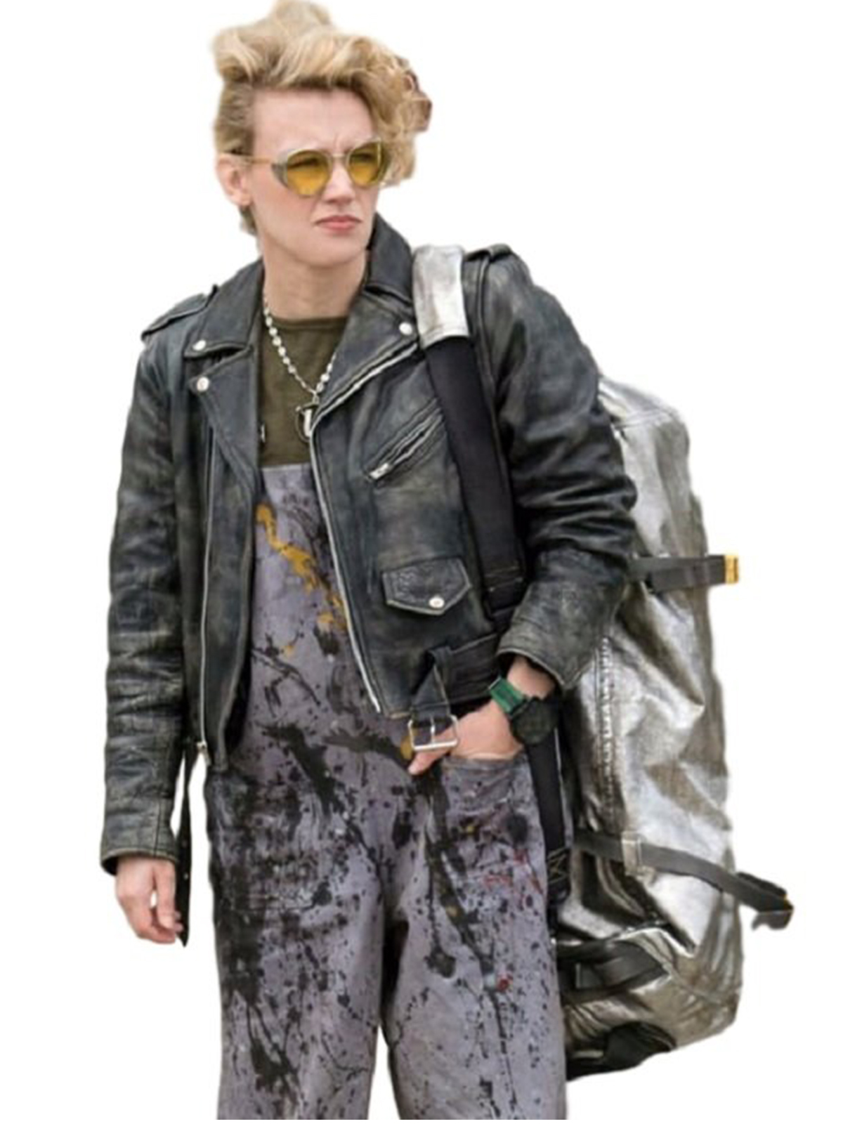 Kate McKinnon Ghostbusters Leather Jacket