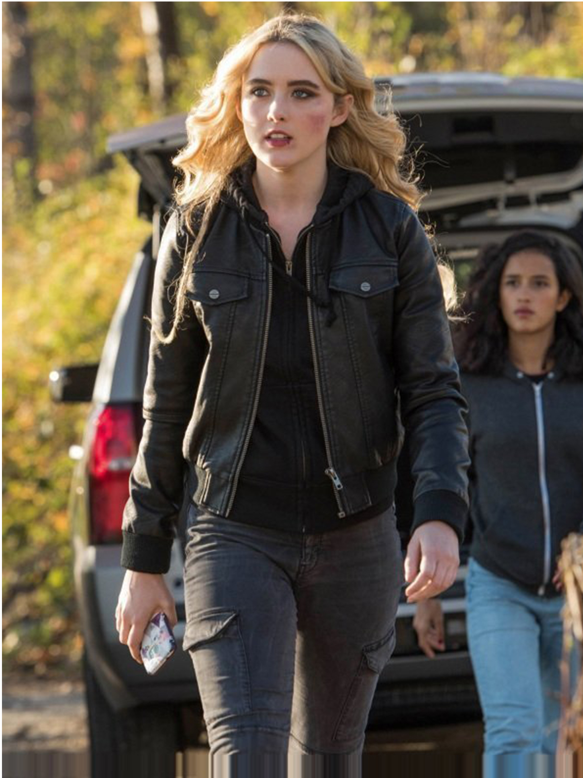 Kathryn Newton Supernatural Leather Jacket