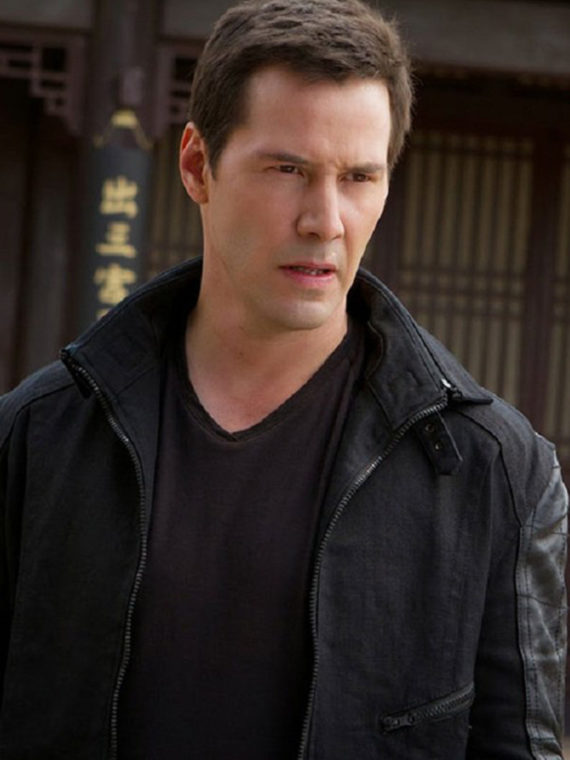 Keanu Reeves Man of Tai Chi Black Jacket