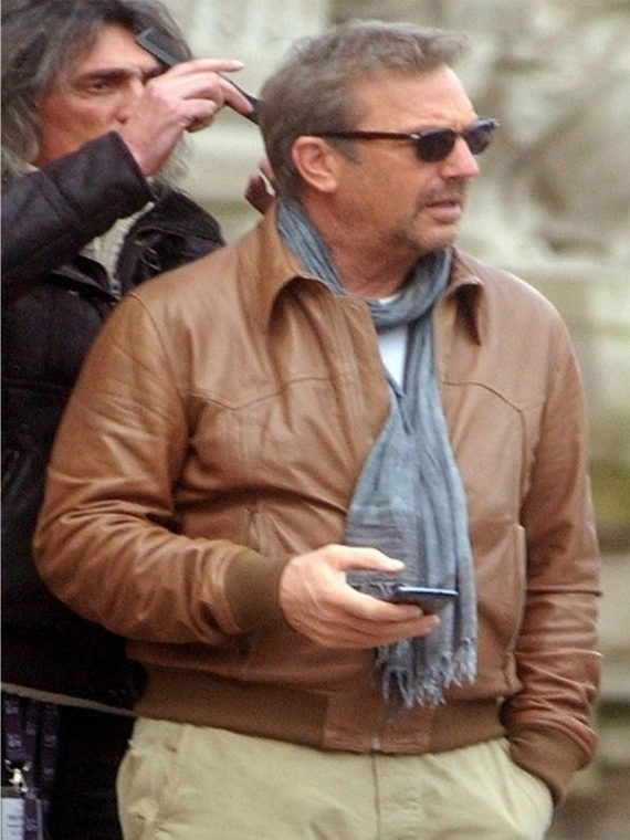 Kevin Costner 3 Days to Kill Jacket