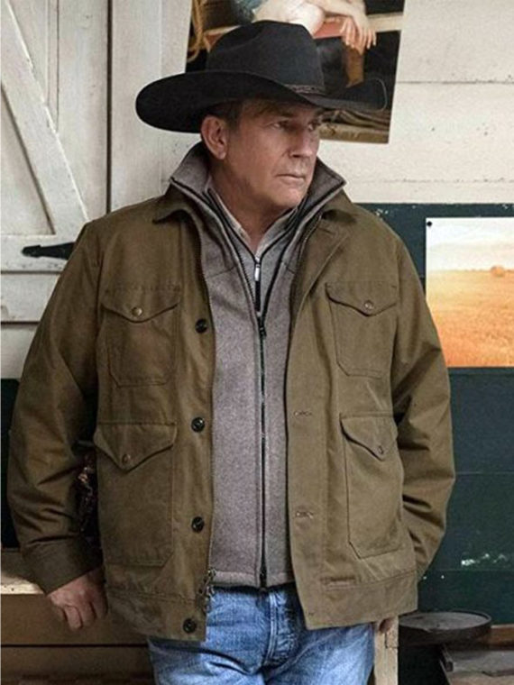 Kevin Costner John Dutton Yellowstone Season 2 Jacket