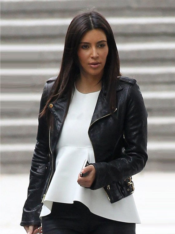 Kim Kardashian Motorcycle Jacket