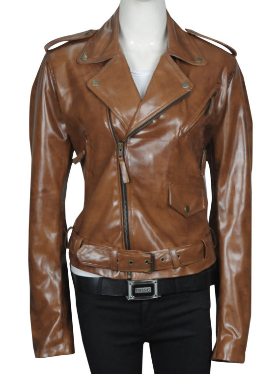 Kim Kardashian leather Jacket