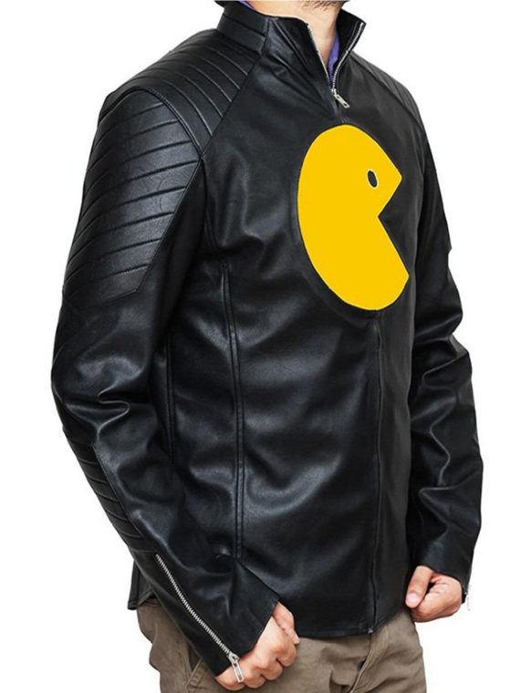 Glorious Pac Man Leather Jacket - Image 3