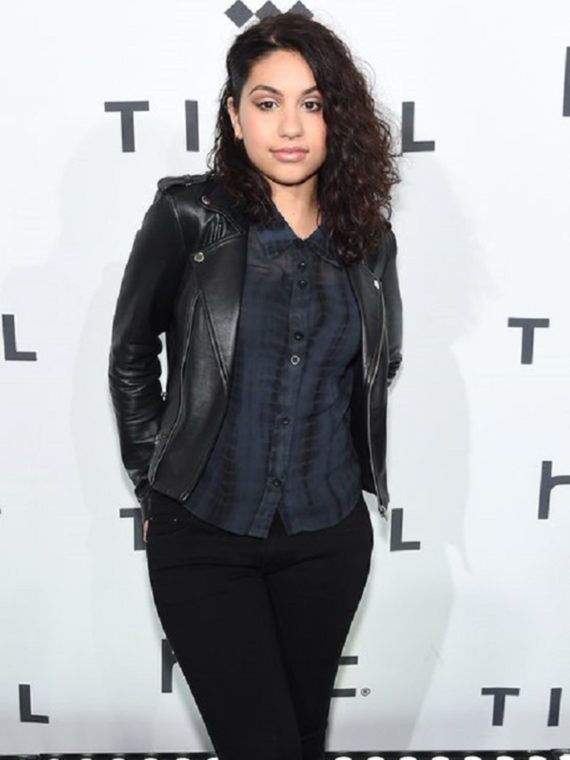 Famous Singer Alessia Cara Leather Jacket - Image 2