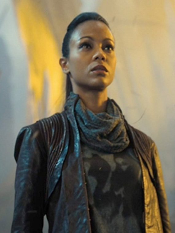 Zoe Saldana Star Trek Into Darkness Uhura Jacket