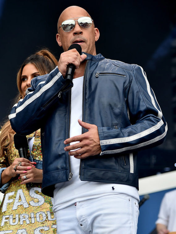 Vin Diesel Fast and Furious 9 The Road To F9 Concert Jacket