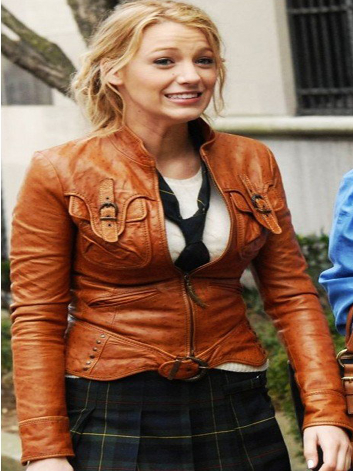 blake lively gossip girl serena van der jacket