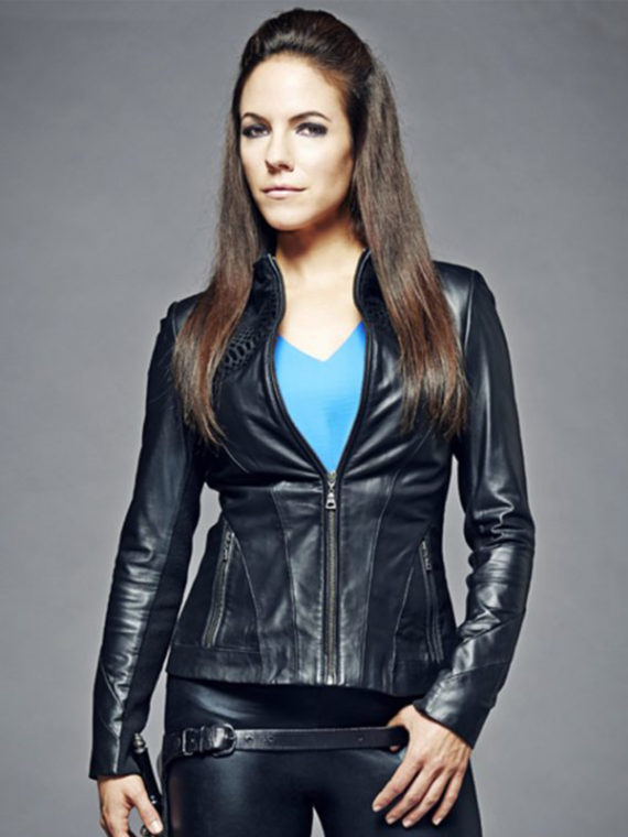 Anna Silk Lost Girl TV Series Leather Jacket