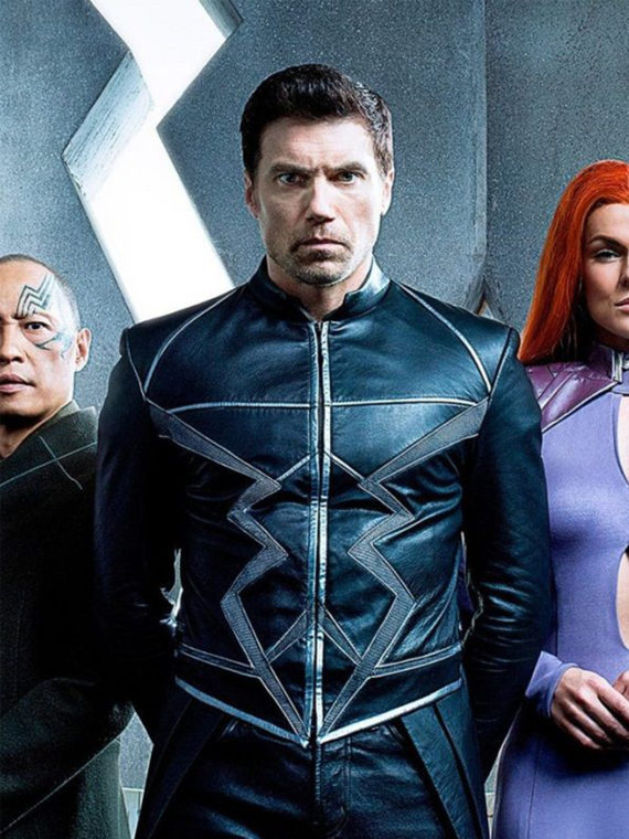 Anson Mount Inhumans Black Jacket