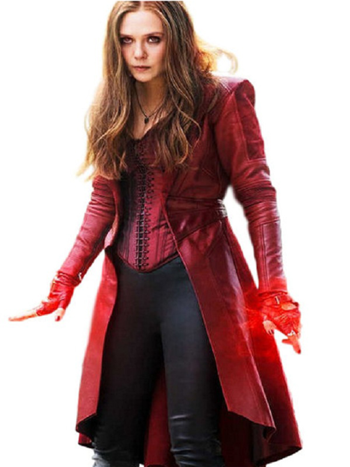 Avengers Captain America Civil War Scarlet Witch Vest Coat