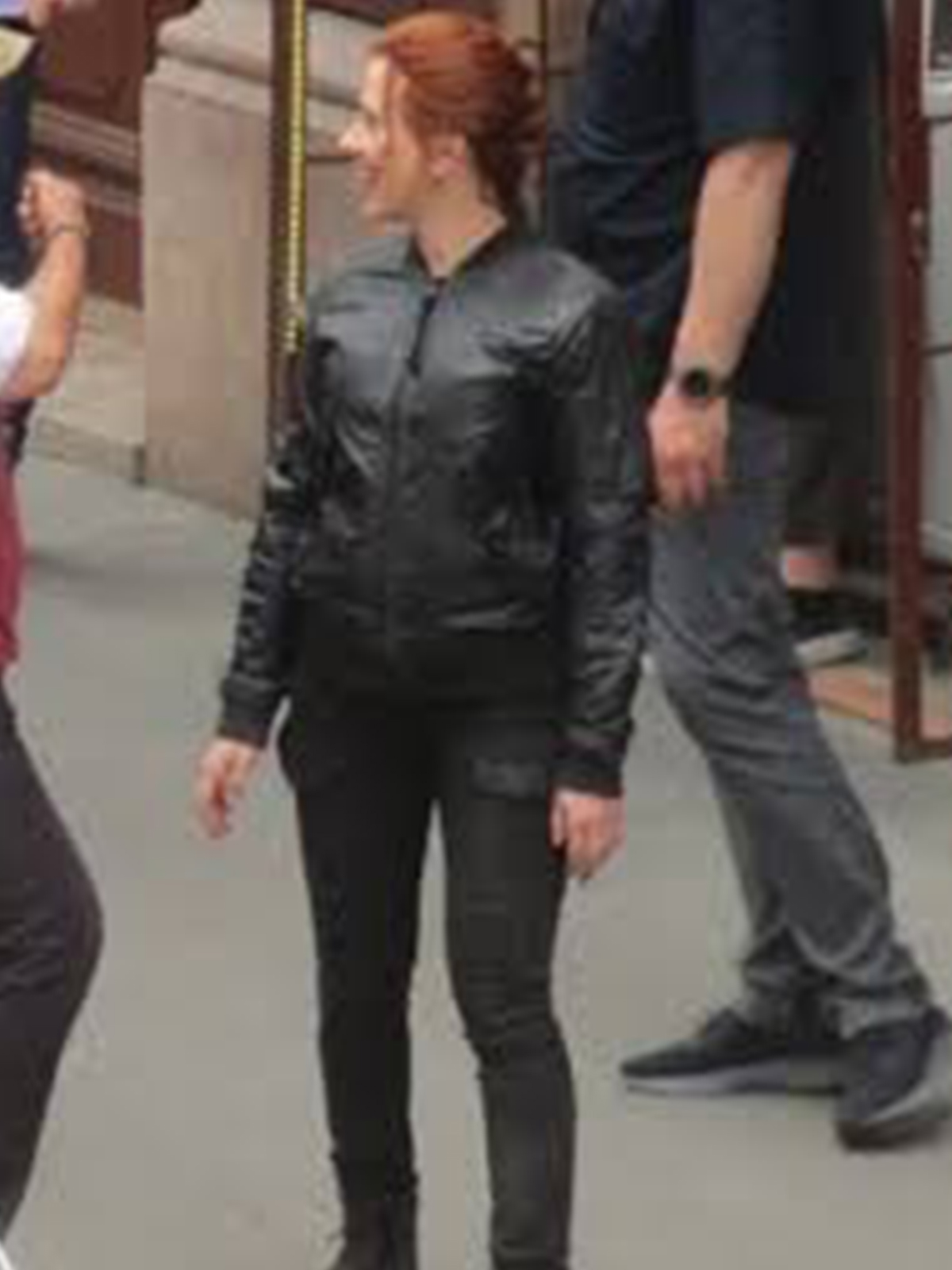 Black Widow 2020 Johansson Leather Jacket