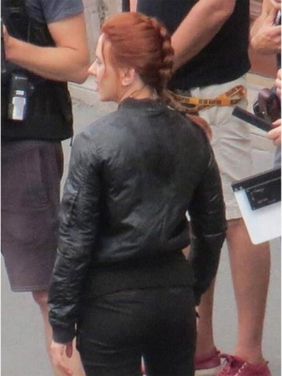 Black Widow 2020 Scarlett Johansson Leather Jacket