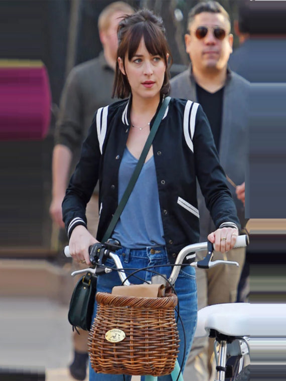 Brave Dakota Johnson Quality Black Jacket