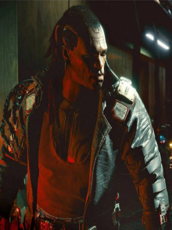 Cyberpunk 2077 Game Placide Leather Coat - Image 2