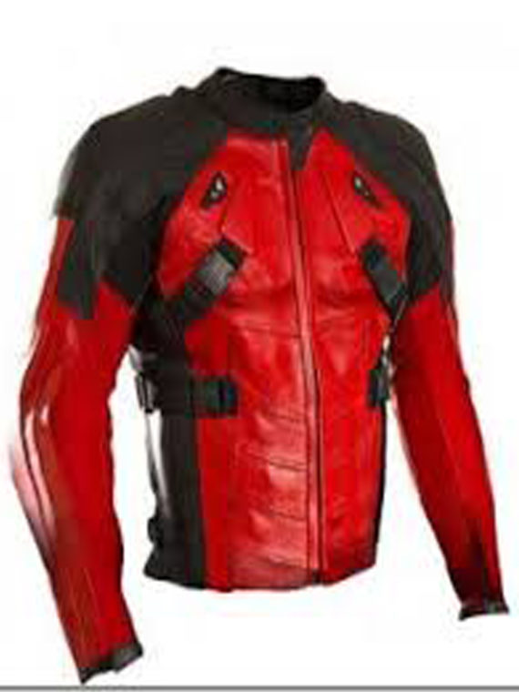 Deadpool Ryan Reynolds Red Costume Jacket