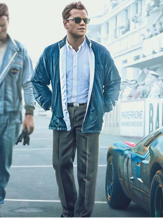 FORD V FERRARI MATT DAMON JACKET