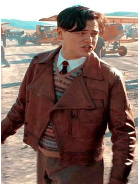 Leonardo DiCaprio The Aviator Leather Jacket