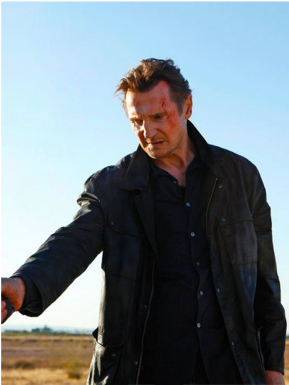 Liam Neeson Taken 3 Black Jacket