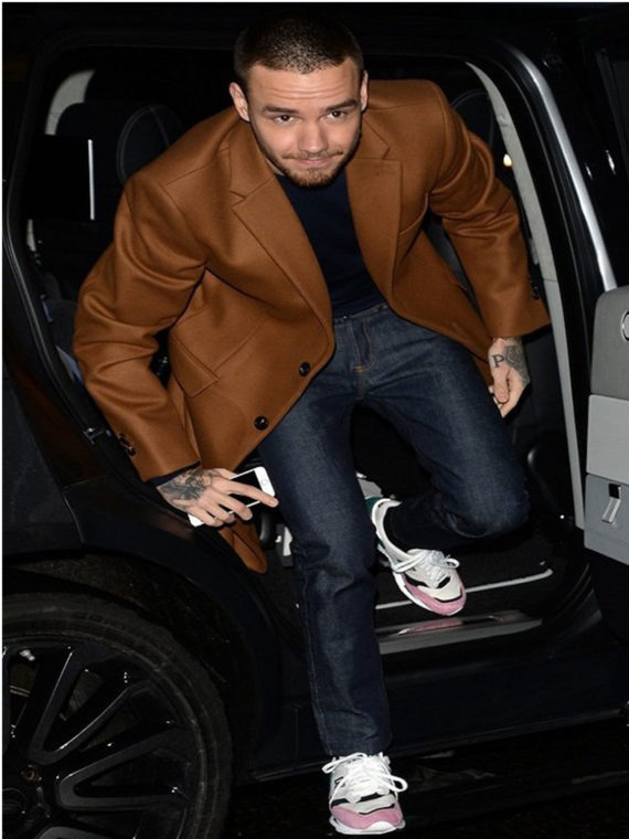 Liam Payne Street Fashion Coat