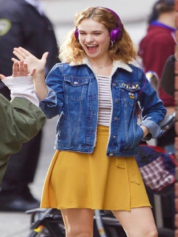 Lily James Baby Driver Jacket