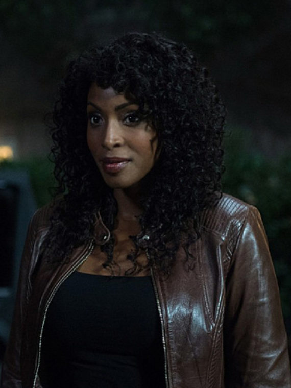 Lisa Berry Supernatural Brown Jacket