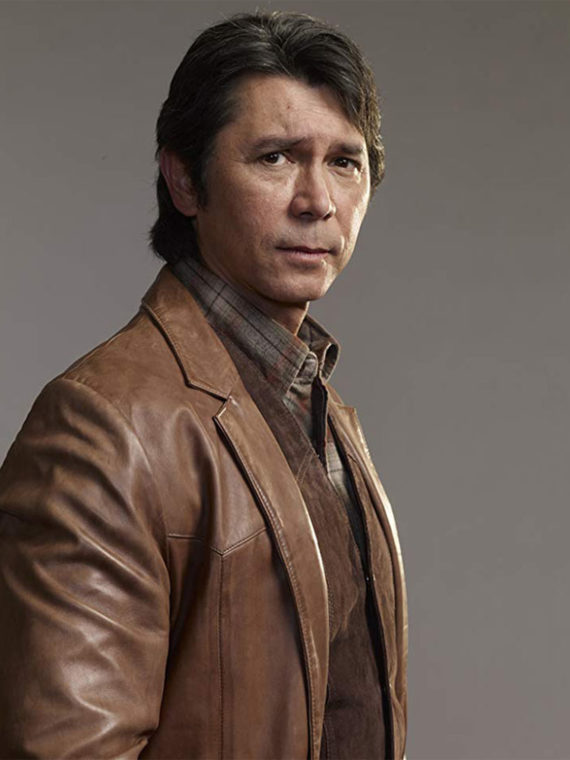 Longmire Henry Standing Bear Leather Blazer