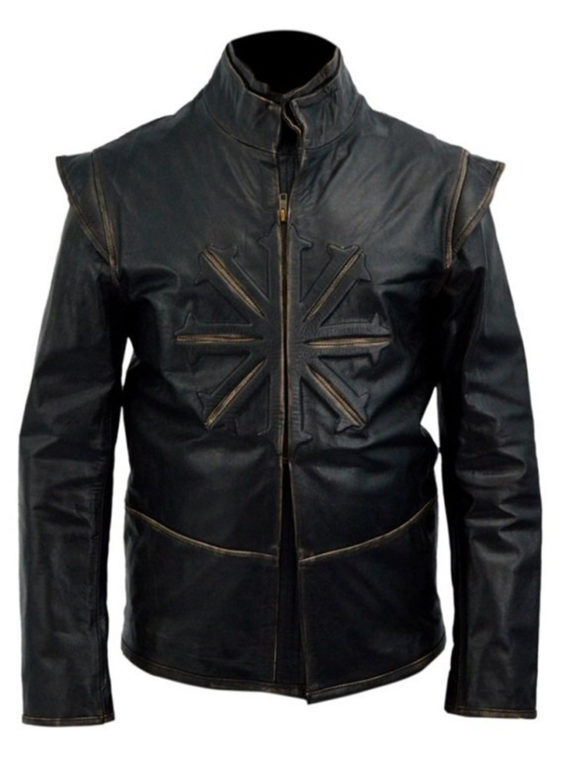 Luke Evans Dracula Leather Jacket