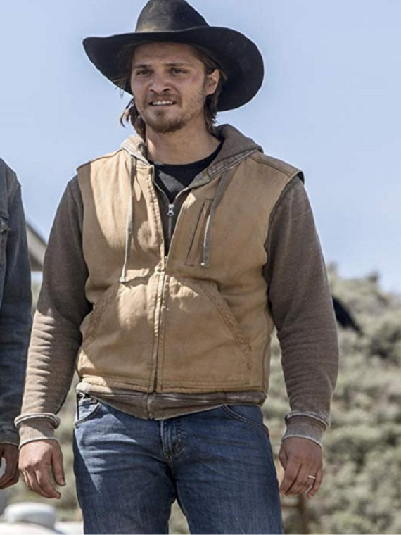 Luke Grimes Yellowstone Series Vest