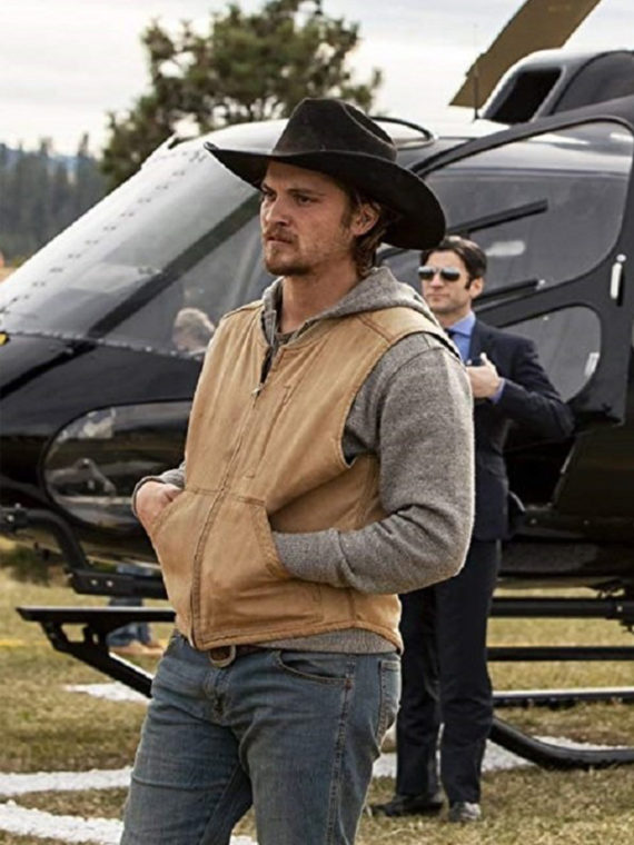 Luke Grimes Yellowstone TV Series Vest