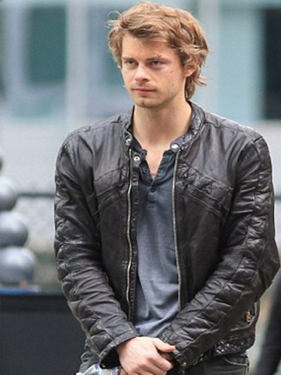 Luke Mitchell The Tomorrow People Leather Jacket - Image 5