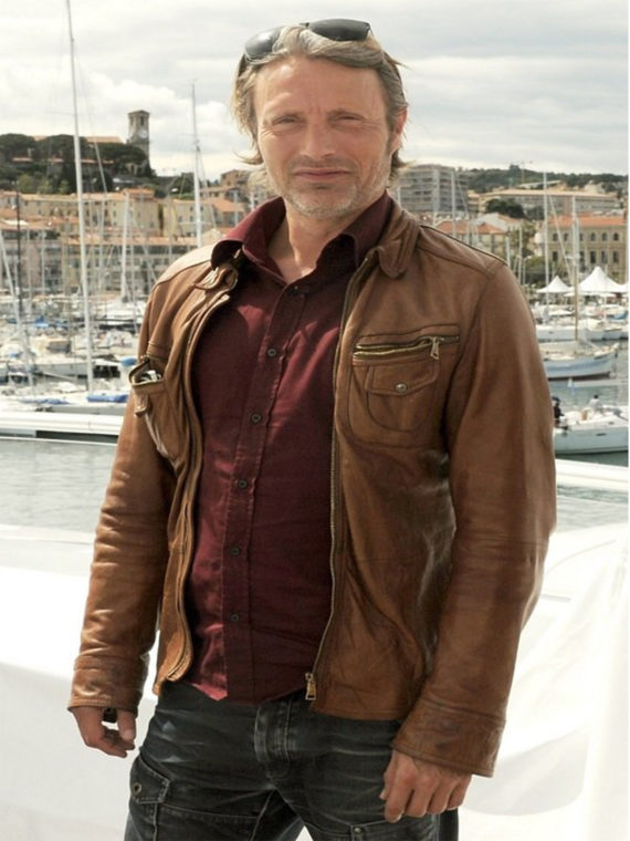 Mads Mikkelsen Hannibal Brown Jacket