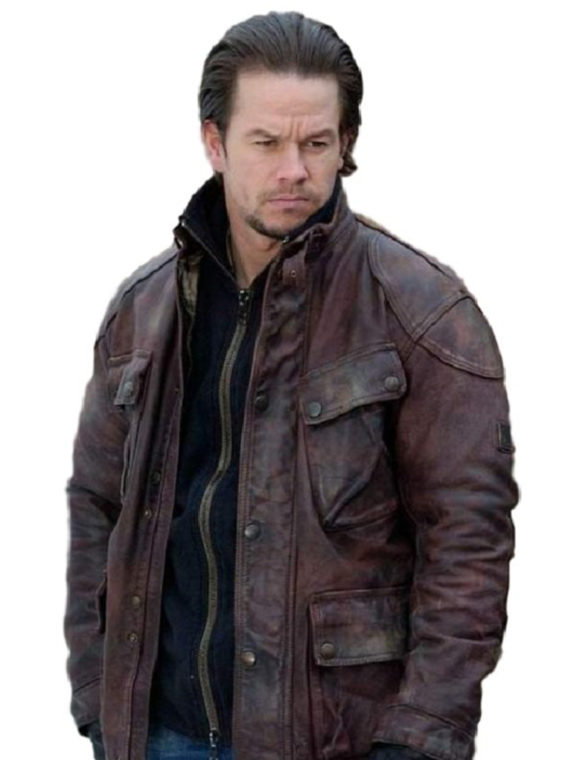 Mark Wahlberg Four Brothers Leather Jacket