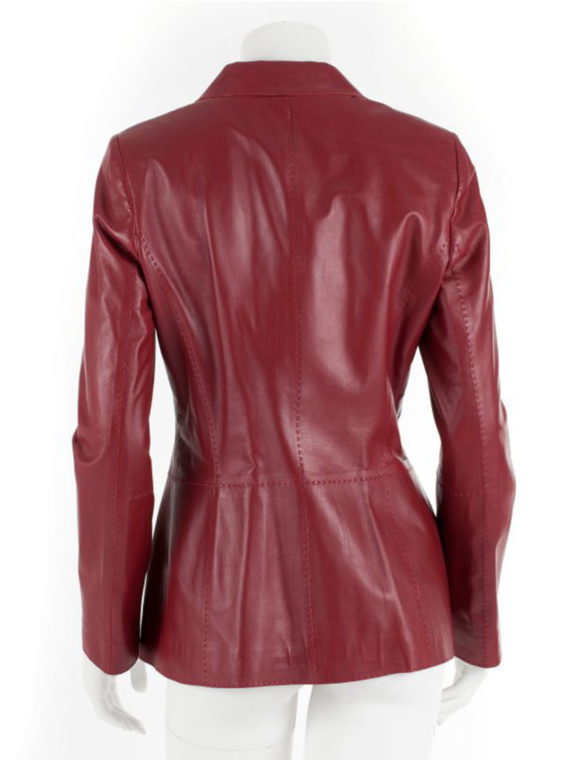 Maroon classic Blazer women