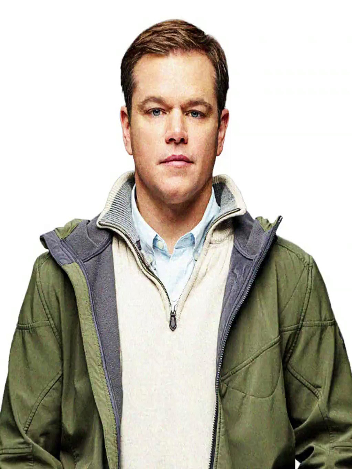 Matt Damon Downsizing Hoodie Jacket