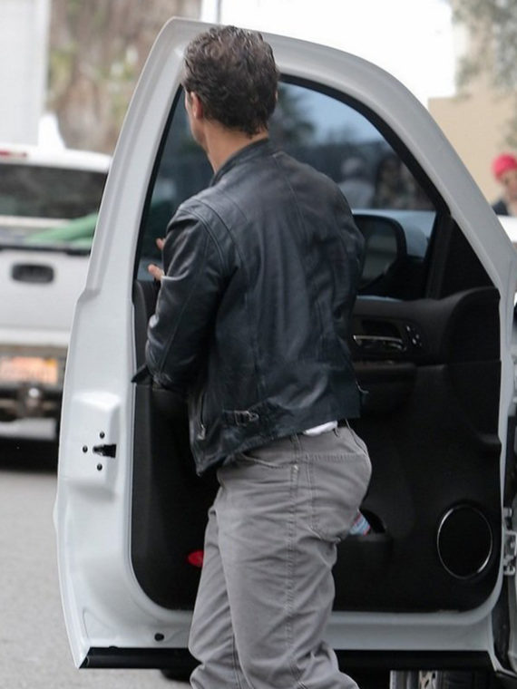 Matthew McConaughey Detective Leather Jacket