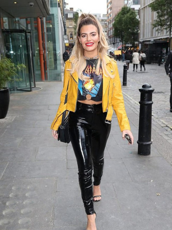 Megan Barton Stylish Love Island’s Yellow Jacket