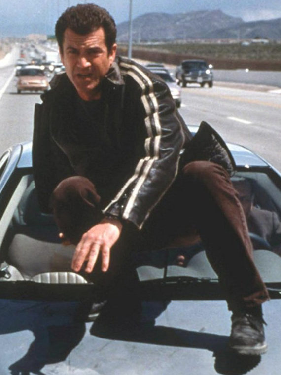 Mel Gibson Lethal Weapon 4 Leather Jacket