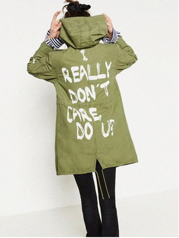 Melania Trump I Really Care Do U Coat