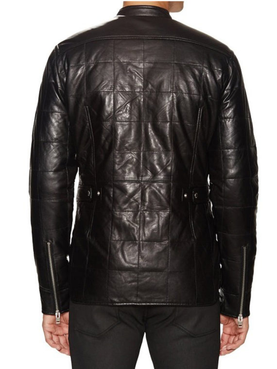 Men’s Graceful Design Leather Jacket