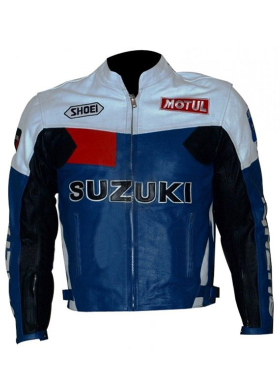 Men’s Suzuki Blue And White Jacket