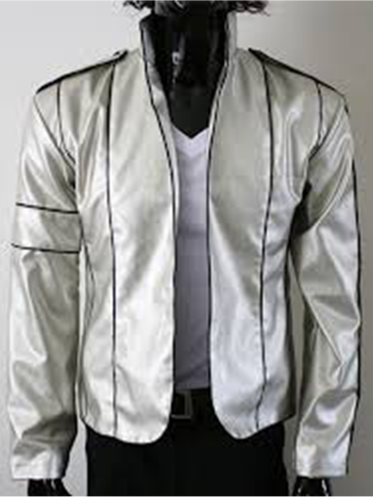 Michael Jackson Heal The World White Satin Jacket