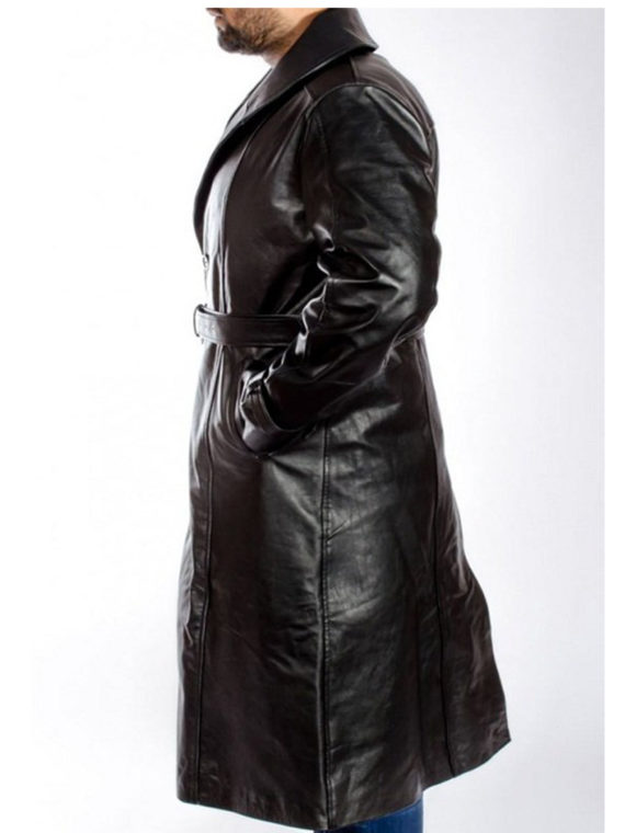 Mickey Rourke Sin City Trench Leather Coat