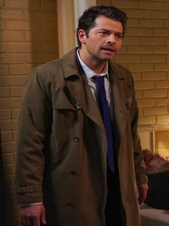 Misha Collins Supernatural Trench Coat