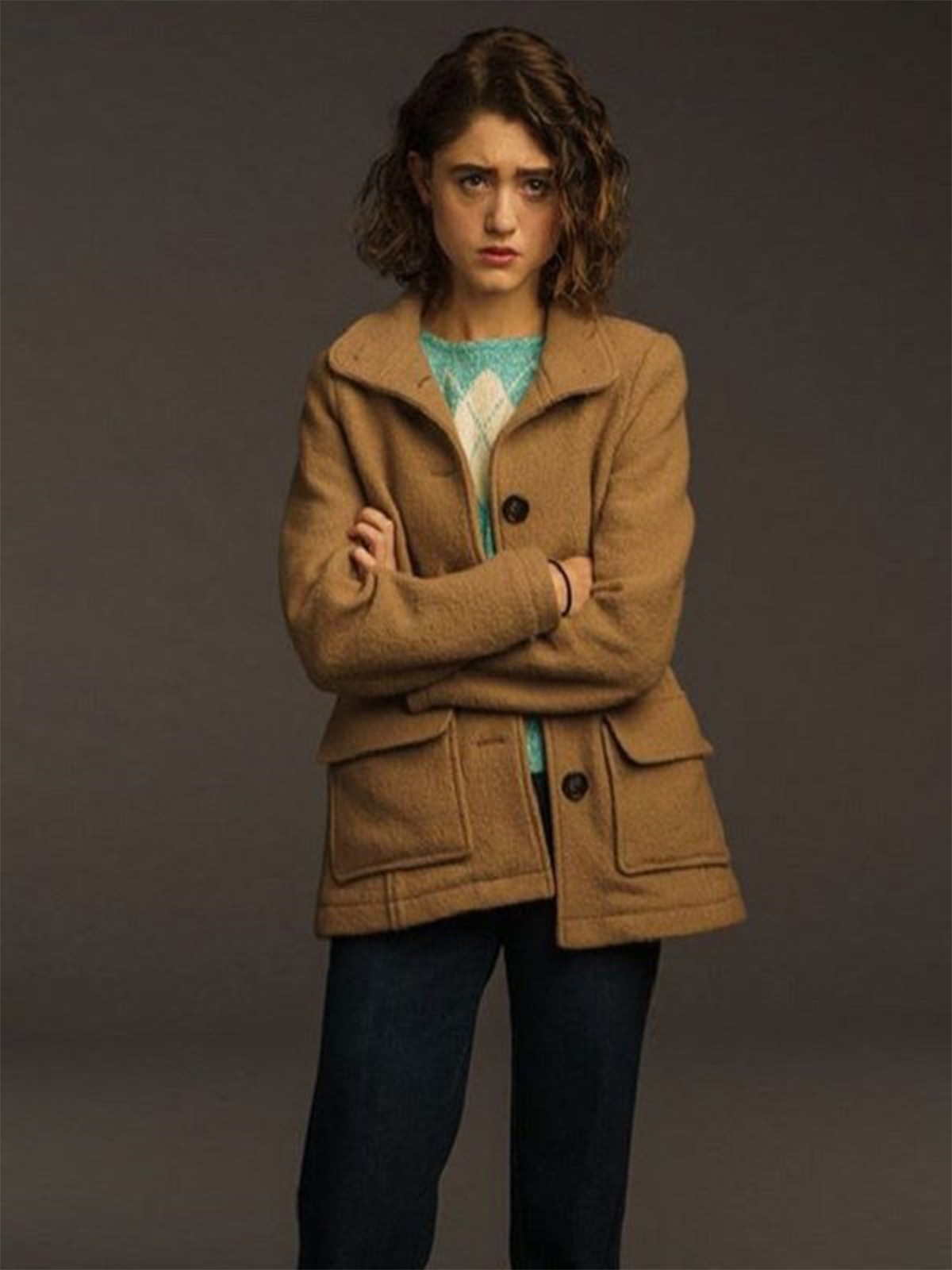 Natalia Dyer Stranger Things Wool Jacket