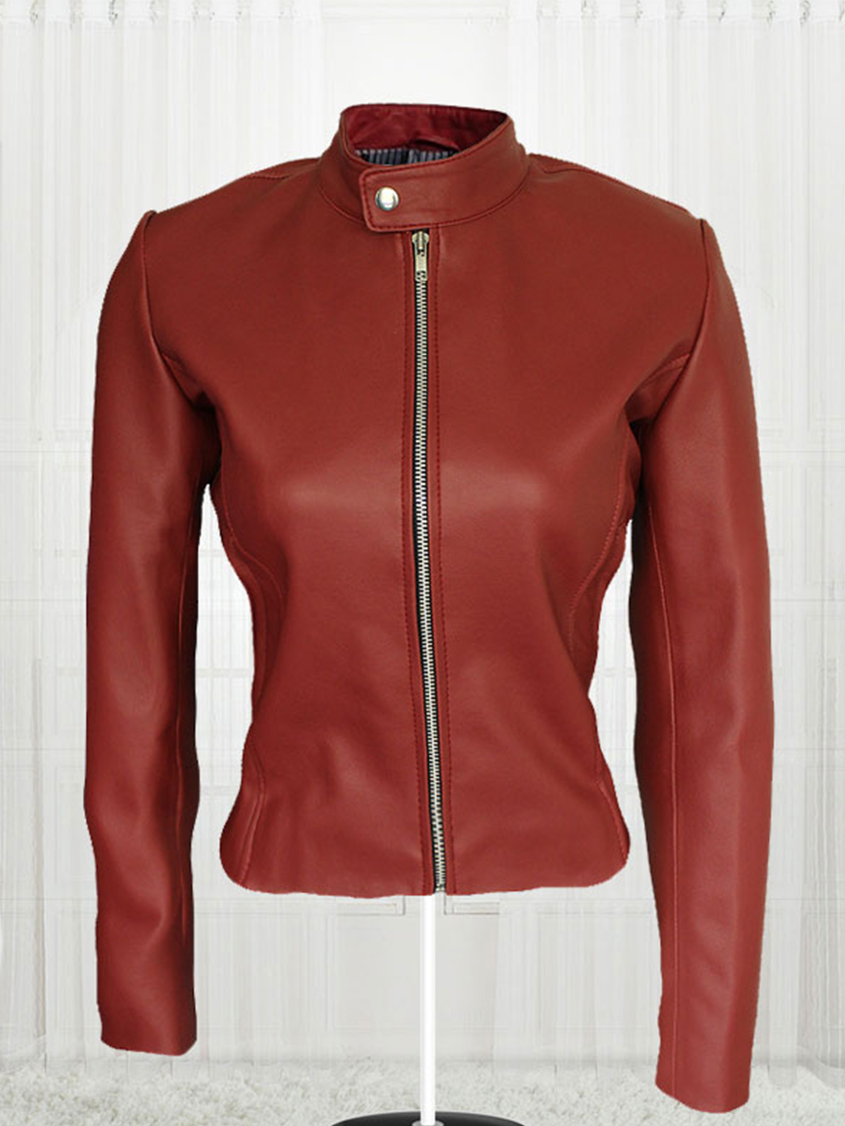 Stylish Maroon Color Women Jacket